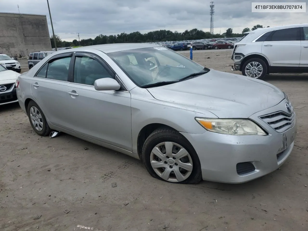 2011 Toyota Camry Base VIN: 4T1BF3EK8BU707874 Lot: 74672774