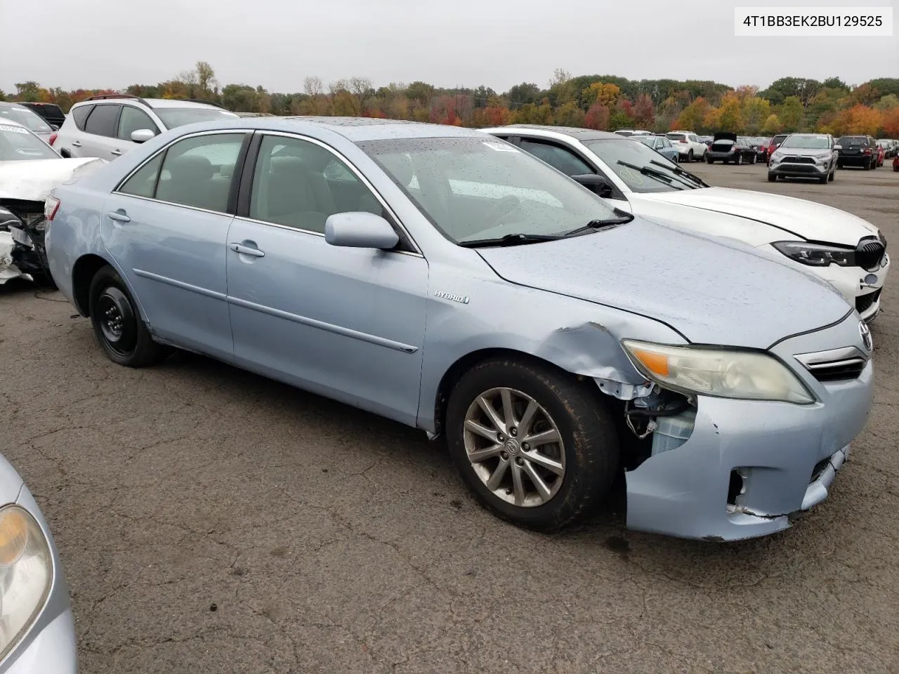 2011 Toyota Camry Hybrid VIN: 4T1BB3EK2BU129525 Lot: 75203674