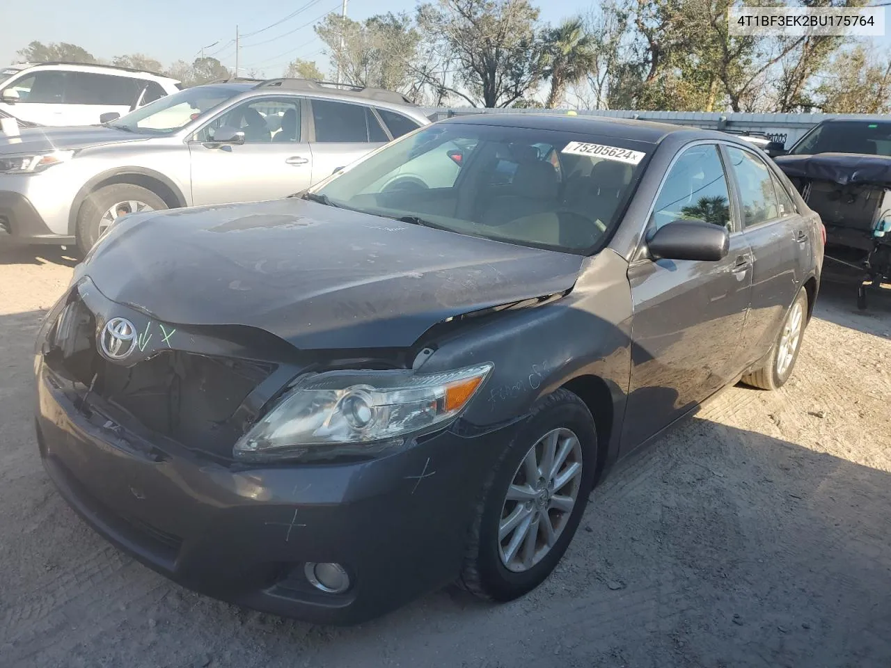 2011 Toyota Camry Base VIN: 4T1BF3EK2BU175764 Lot: 75205624