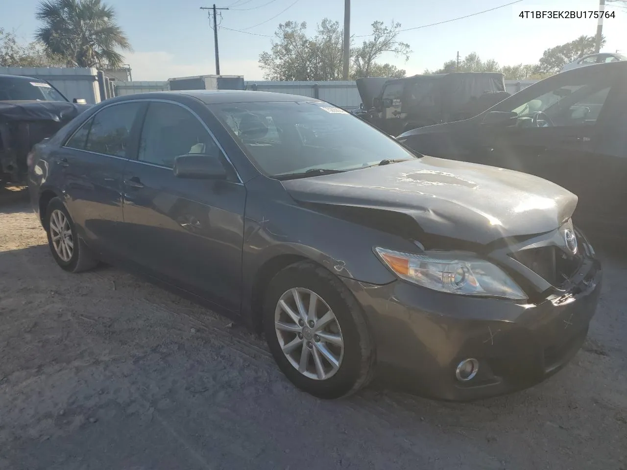 2011 Toyota Camry Base VIN: 4T1BF3EK2BU175764 Lot: 75205624