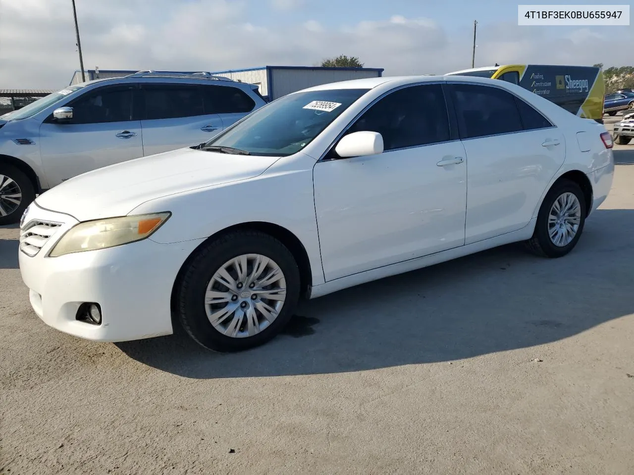 2011 Toyota Camry Base VIN: 4T1BF3EK0BU655947 Lot: 75289954