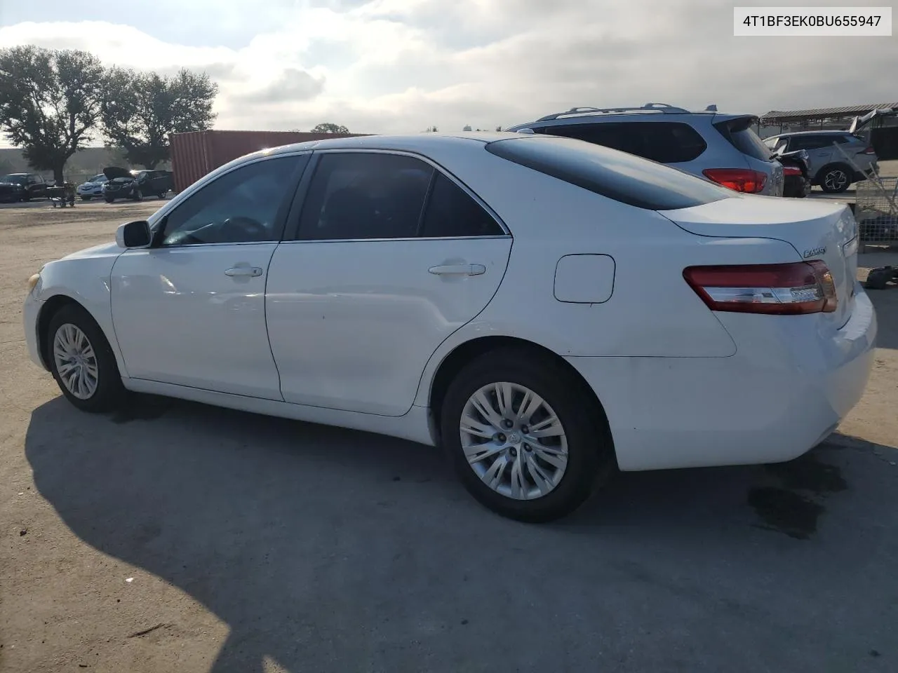 2011 Toyota Camry Base VIN: 4T1BF3EK0BU655947 Lot: 75289954