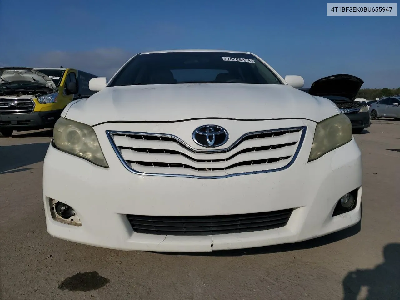 4T1BF3EK0BU655947 2011 Toyota Camry Base