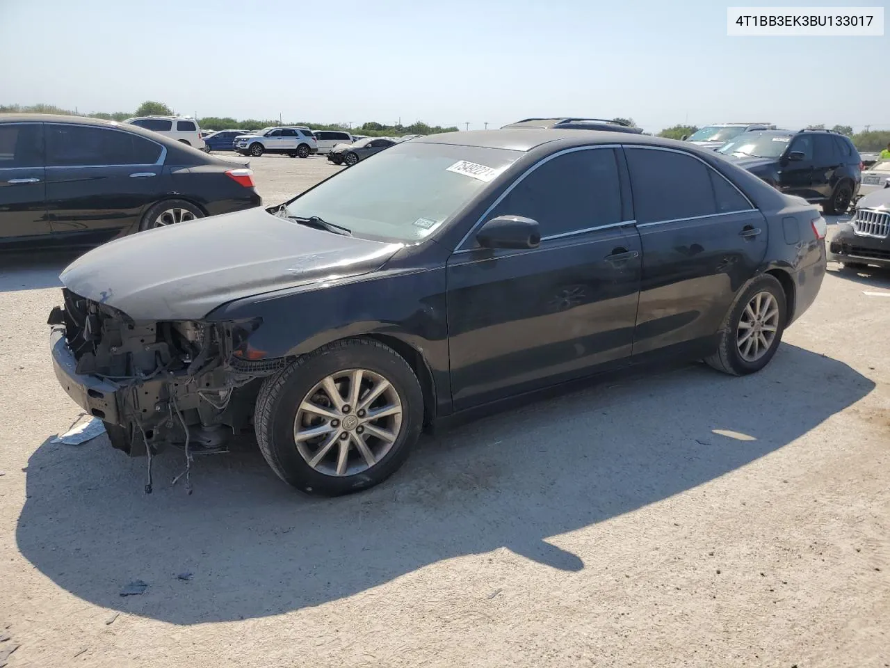 2011 Toyota Camry Hybrid VIN: 4T1BB3EK3BU133017 Lot: 75492224