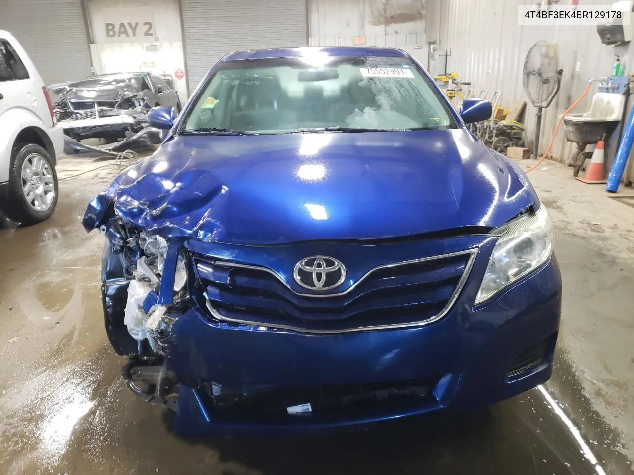 2011 Toyota Camry Base VIN: 4T4BF3EK4BR129178 Lot: 75552994