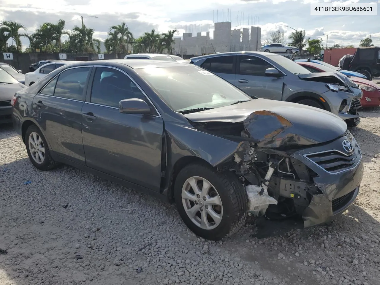 2011 Toyota Camry Base VIN: 4T1BF3EK9BU686601 Lot: 75642294