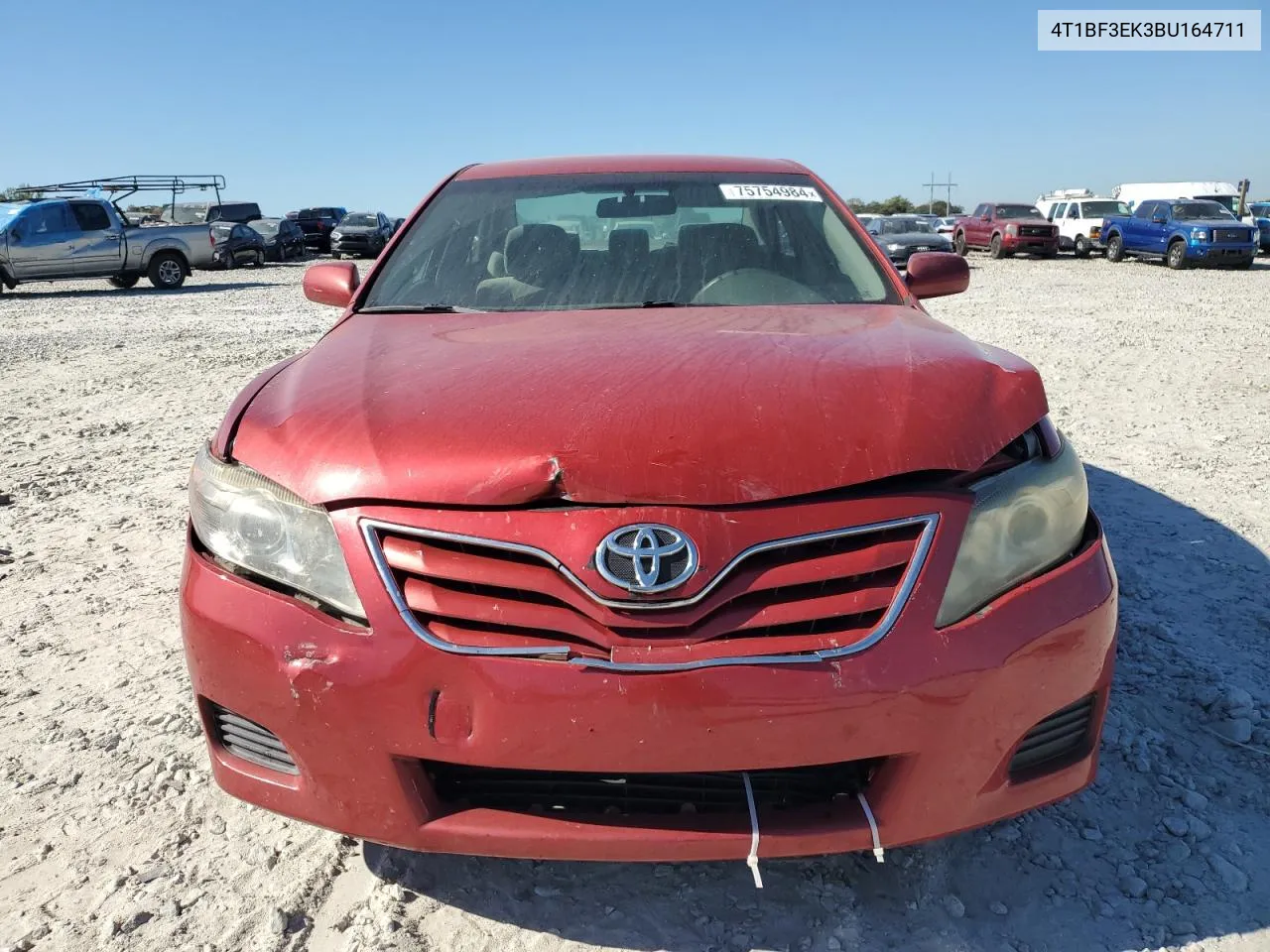 2011 Toyota Camry Base VIN: 4T1BF3EK3BU164711 Lot: 75754984