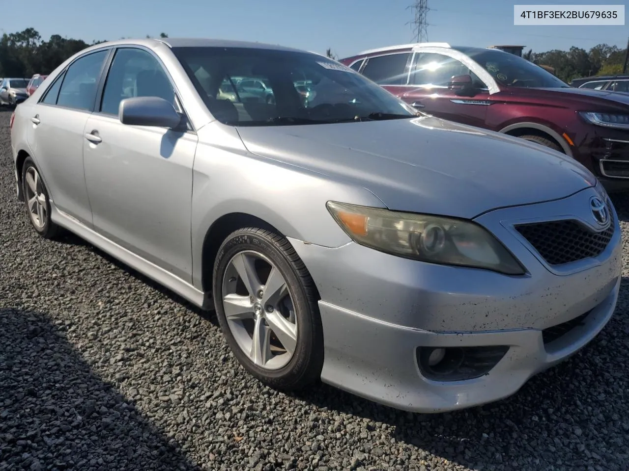 2011 Toyota Camry Base VIN: 4T1BF3EK2BU679635 Lot: 75812994