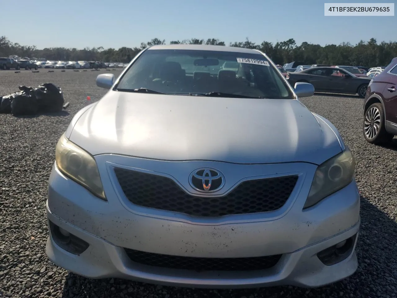 2011 Toyota Camry Base VIN: 4T1BF3EK2BU679635 Lot: 75812994