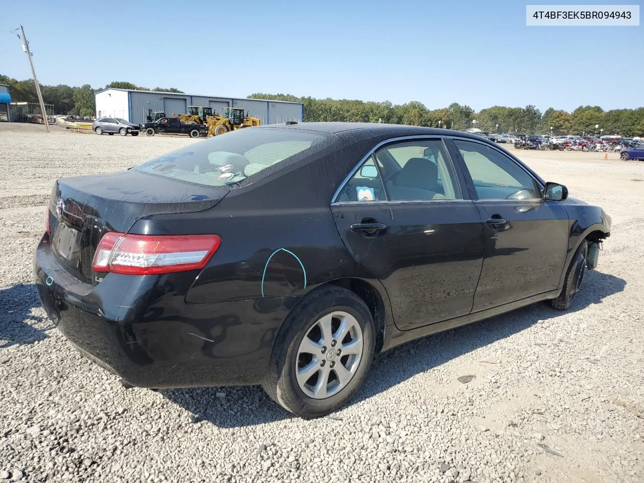 2011 Toyota Camry Base VIN: 4T4BF3EK5BR094943 Lot: 75966484