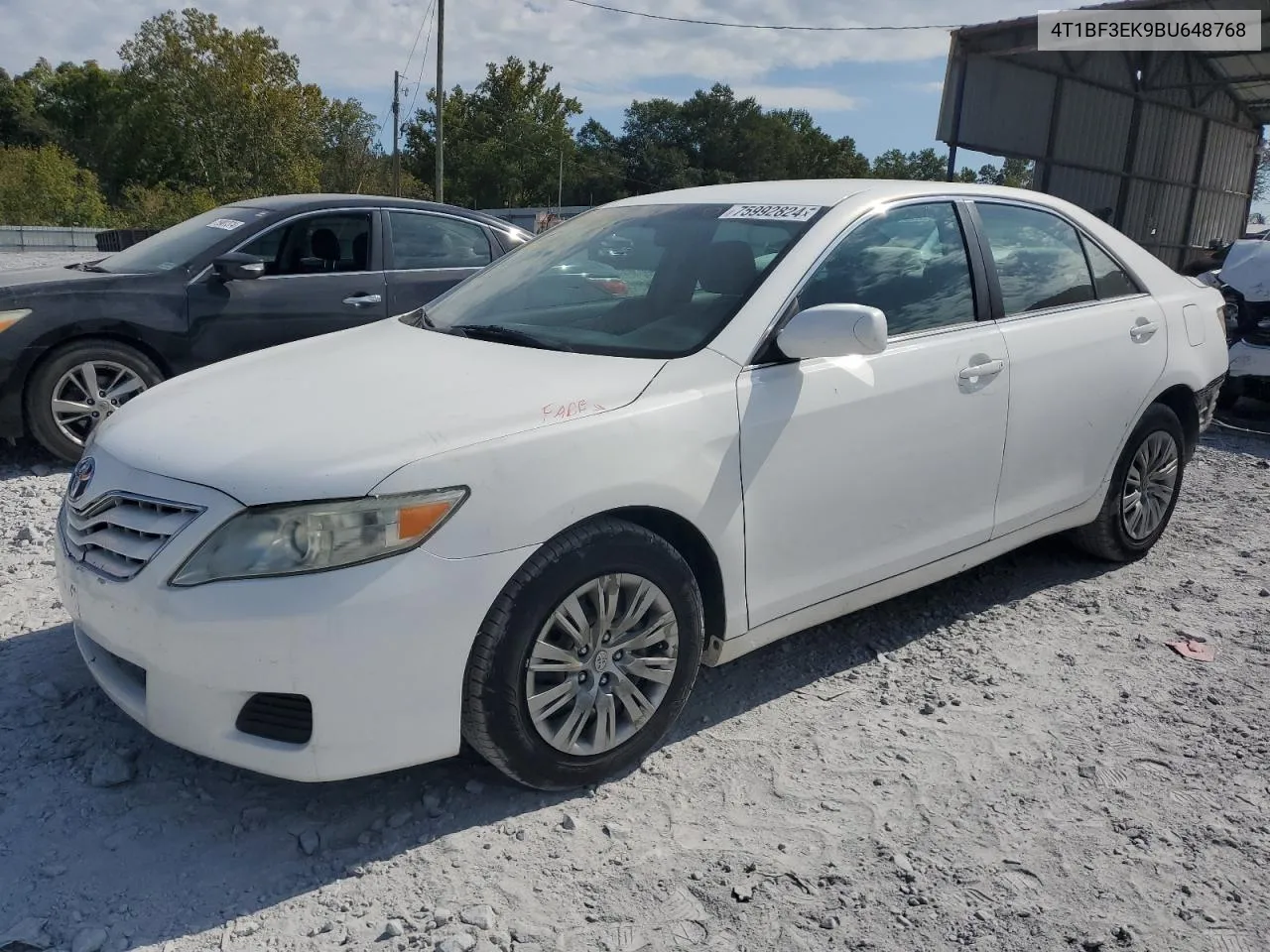 2011 Toyota Camry Base VIN: 4T1BF3EK9BU648768 Lot: 75992824