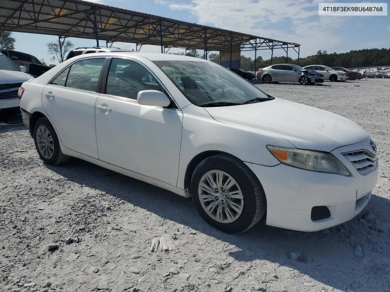 2011 Toyota Camry Base VIN: 4T1BF3EK9BU648768 Lot: 75992824