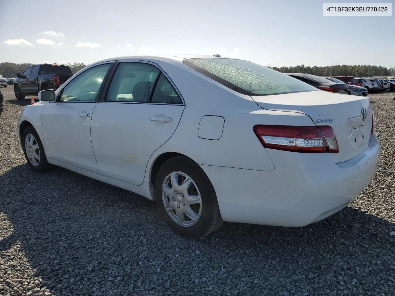 2011 Toyota Camry Base VIN: 4T1BF3EK3BU770428 Lot: 76041224