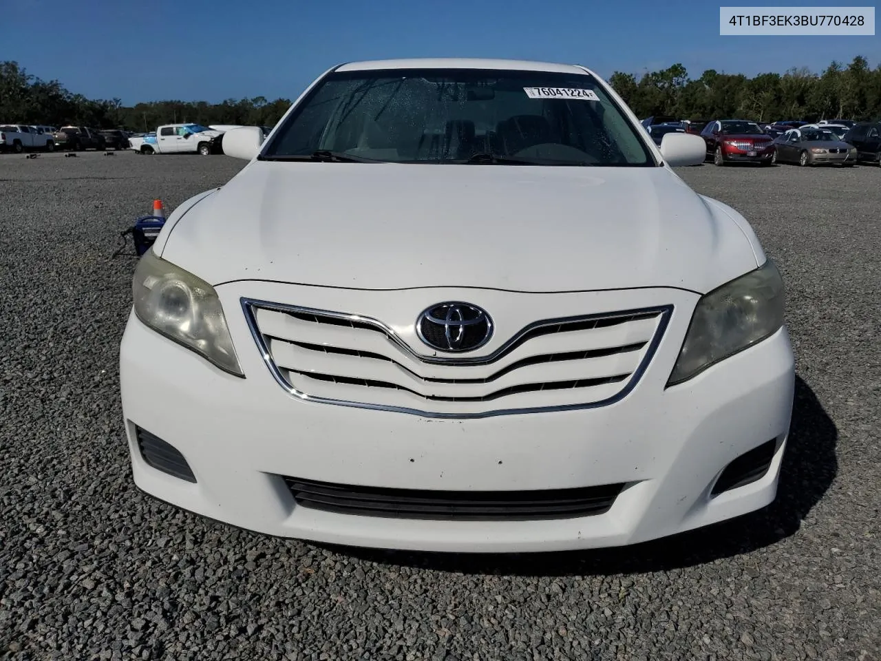 2011 Toyota Camry Base VIN: 4T1BF3EK3BU770428 Lot: 76041224