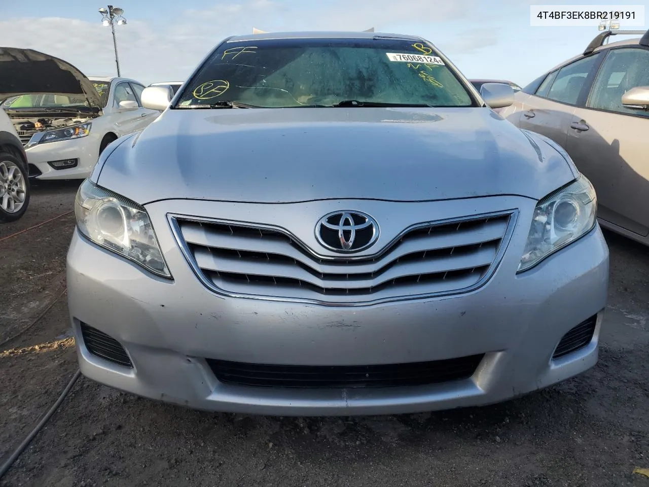 2011 Toyota Camry Base VIN: 4T4BF3EK8BR219191 Lot: 76068124