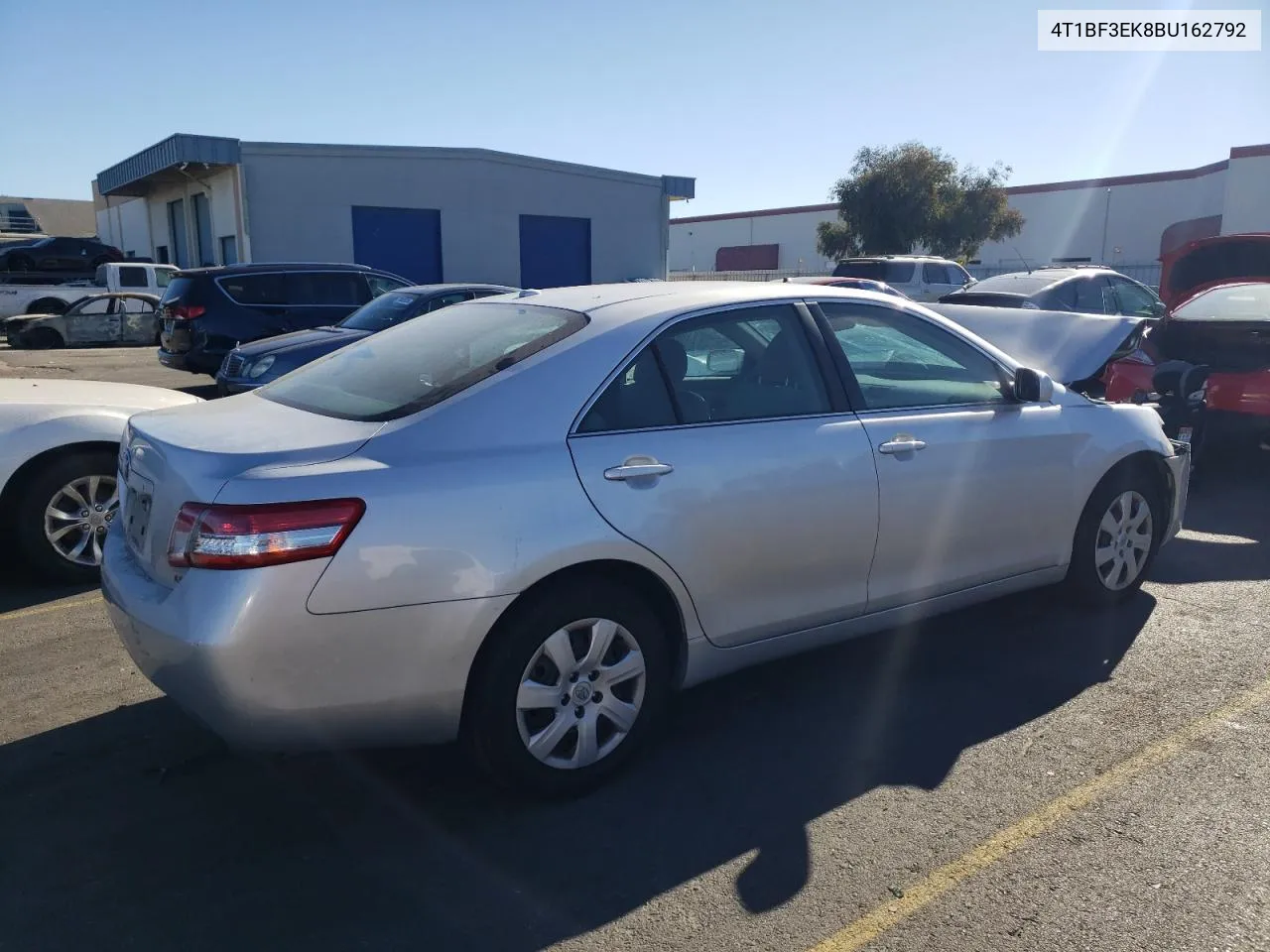 2011 Toyota Camry Base VIN: 4T1BF3EK8BU162792 Lot: 76130684