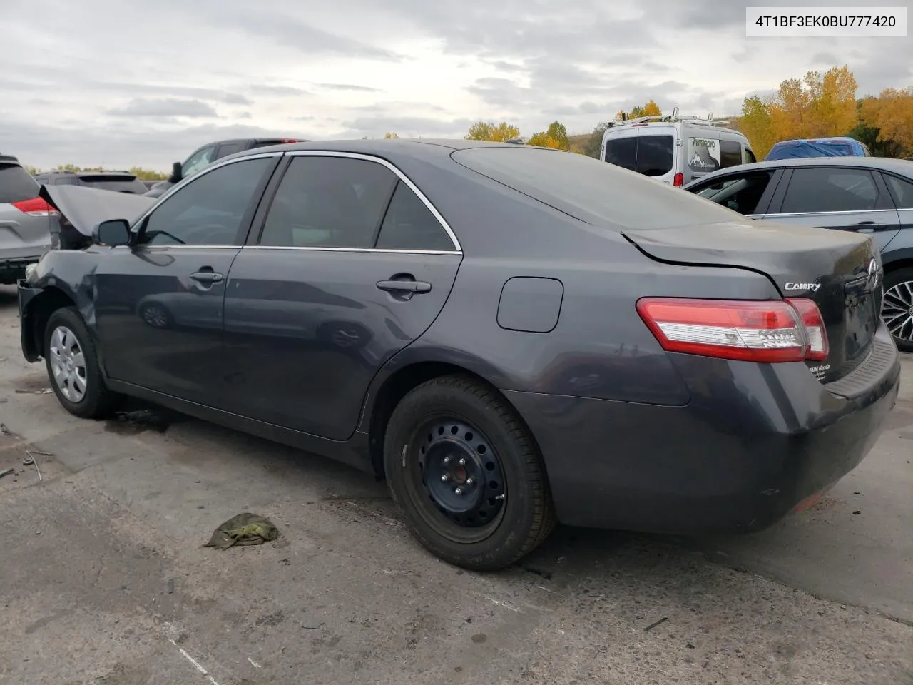 2011 Toyota Camry Base VIN: 4T1BF3EK0BU777420 Lot: 76137954