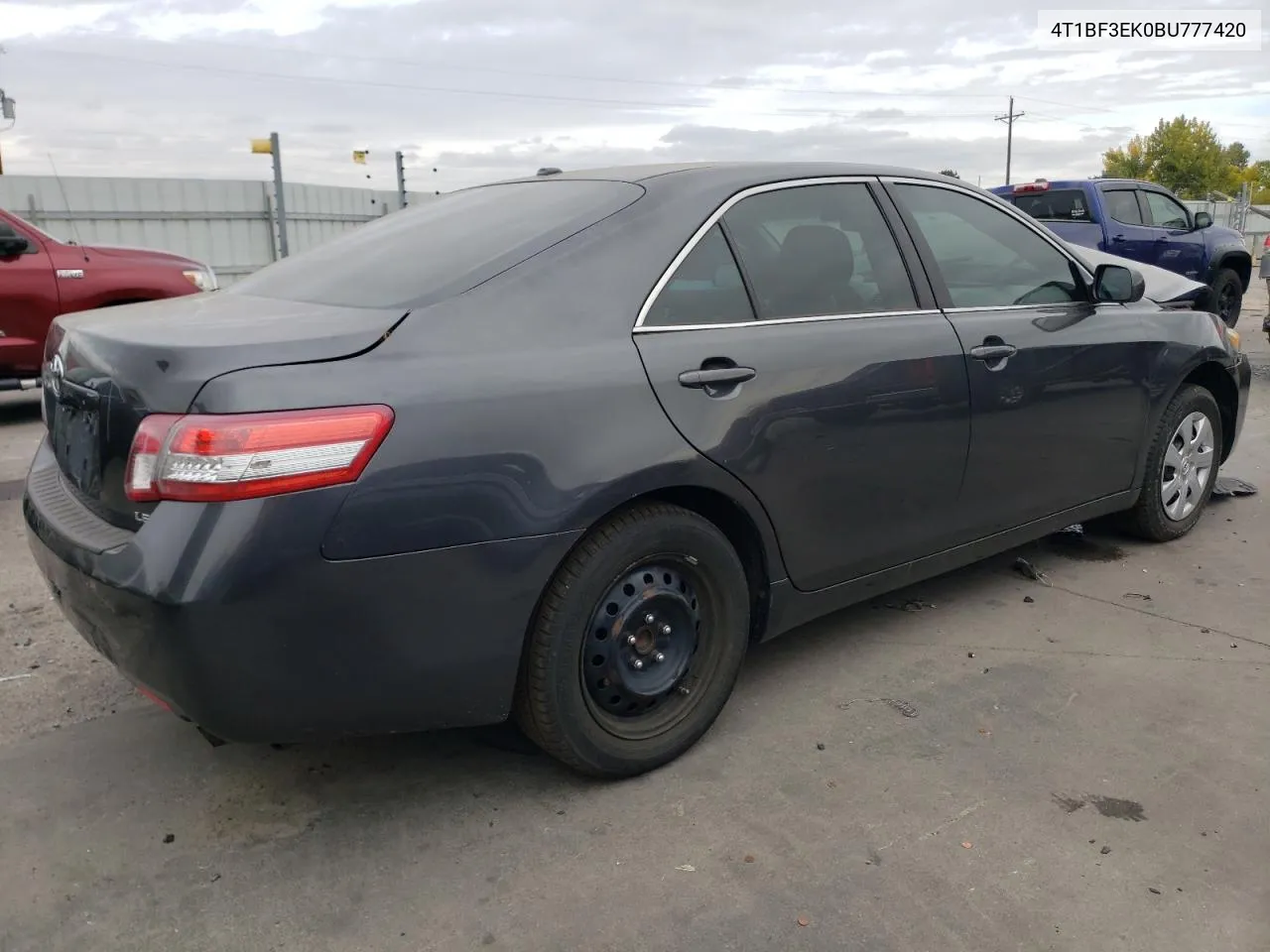 2011 Toyota Camry Base VIN: 4T1BF3EK0BU777420 Lot: 76137954