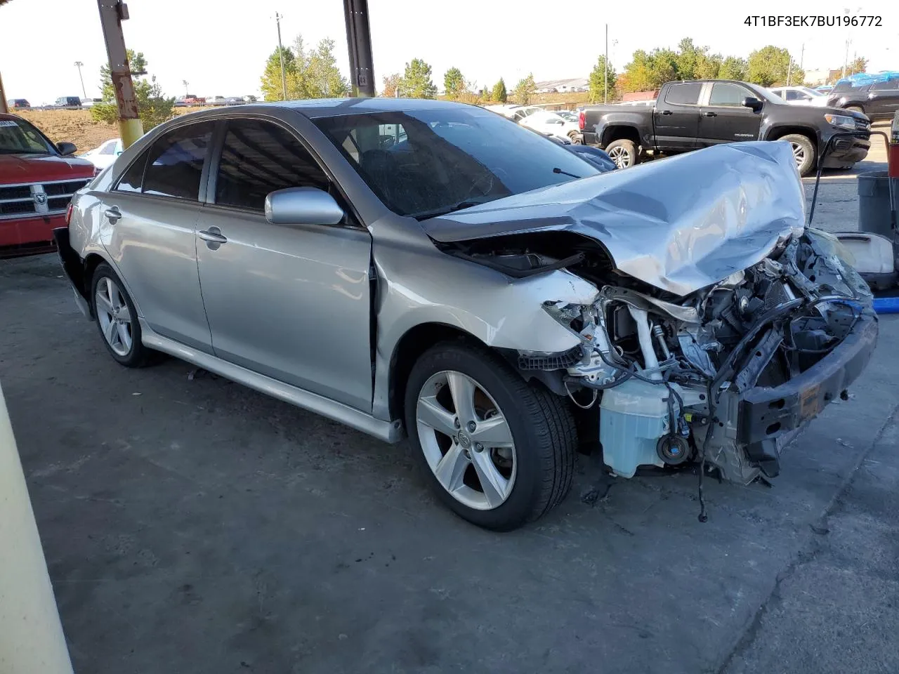 2011 Toyota Camry Base VIN: 4T1BF3EK7BU196772 Lot: 76254204