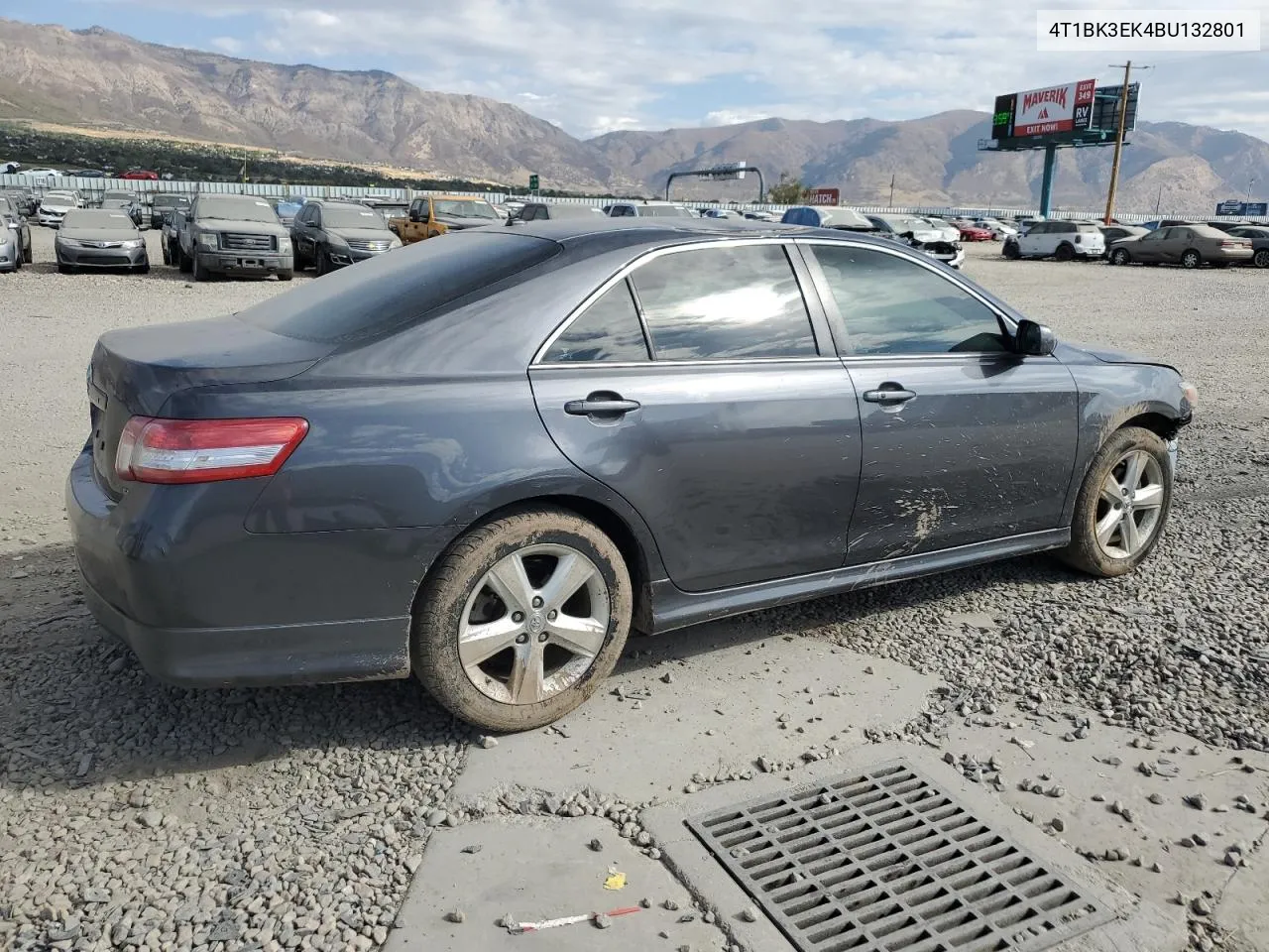 2011 Toyota Camry Se VIN: 4T1BK3EK4BU132801 Lot: 76357124