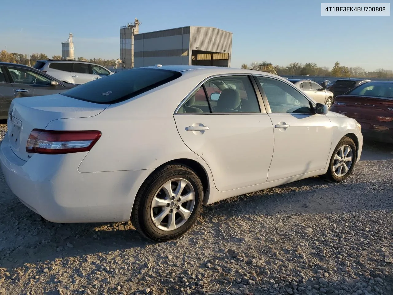 2011 Toyota Camry Base VIN: 4T1BF3EK4BU700808 Lot: 76406704