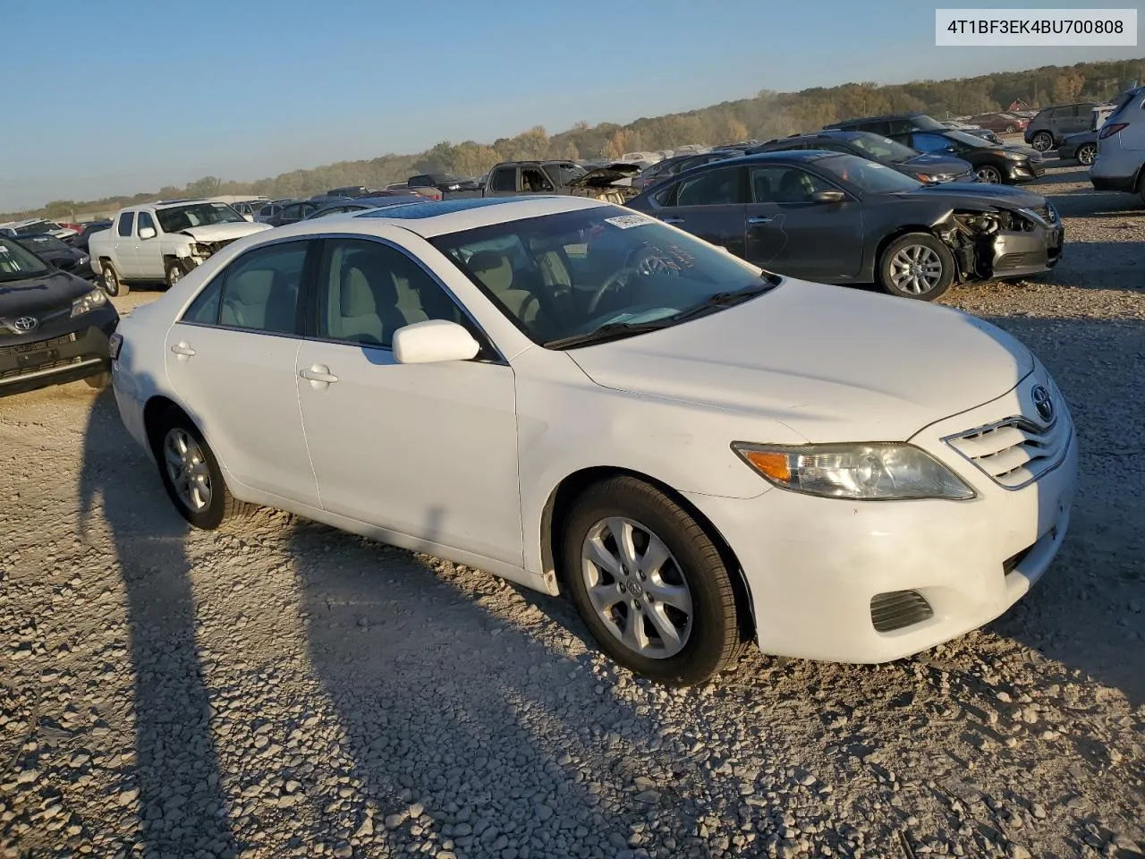 2011 Toyota Camry Base VIN: 4T1BF3EK4BU700808 Lot: 76406704