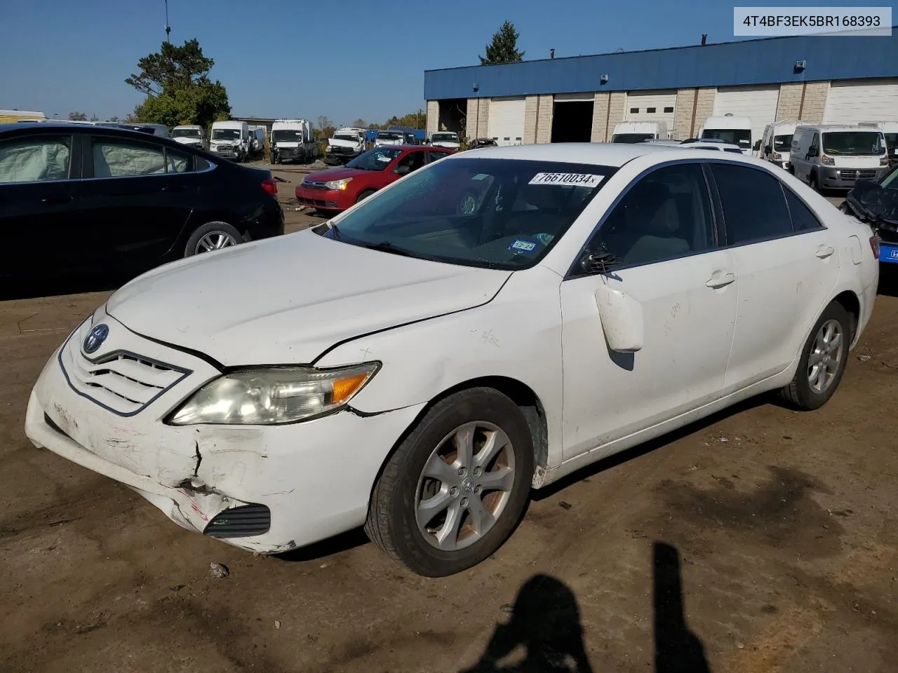 2011 Toyota Camry Base VIN: 4T4BF3EK5BR168393 Lot: 76610034