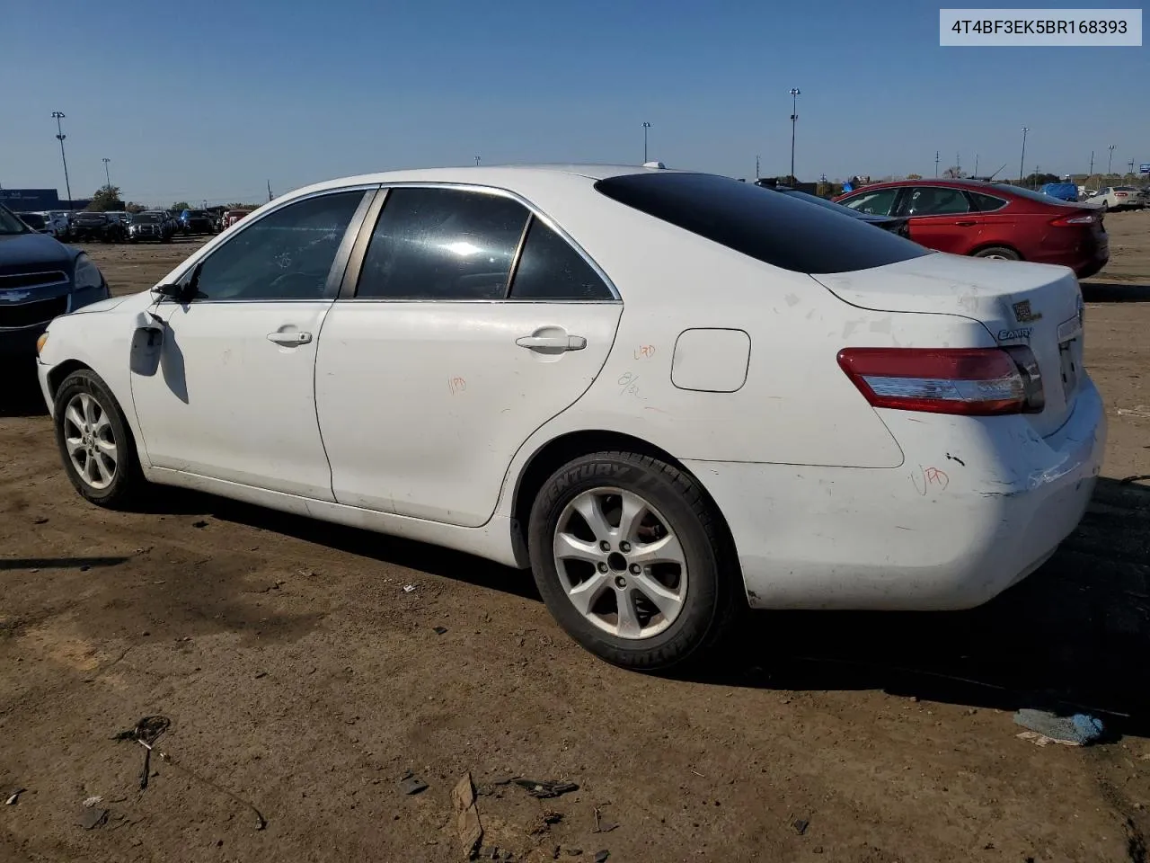 2011 Toyota Camry Base VIN: 4T4BF3EK5BR168393 Lot: 76610034