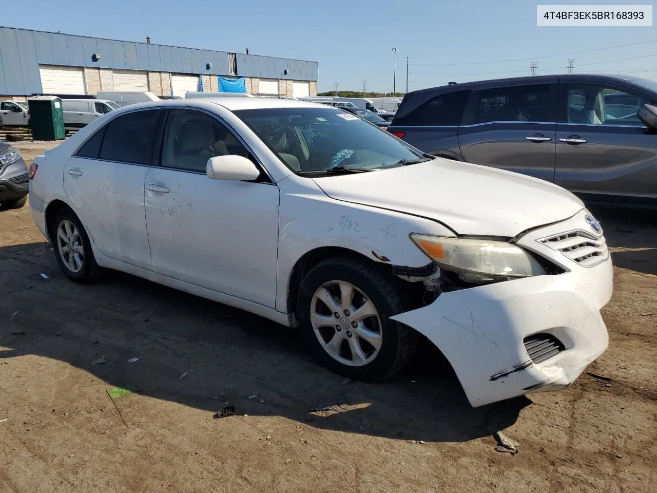 2011 Toyota Camry Base VIN: 4T4BF3EK5BR168393 Lot: 76610034