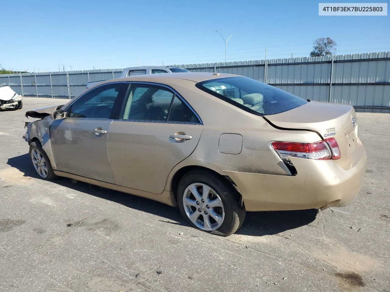 2011 Toyota Camry Base VIN: 4T1BF3EK7BU225803 Lot: 76678454