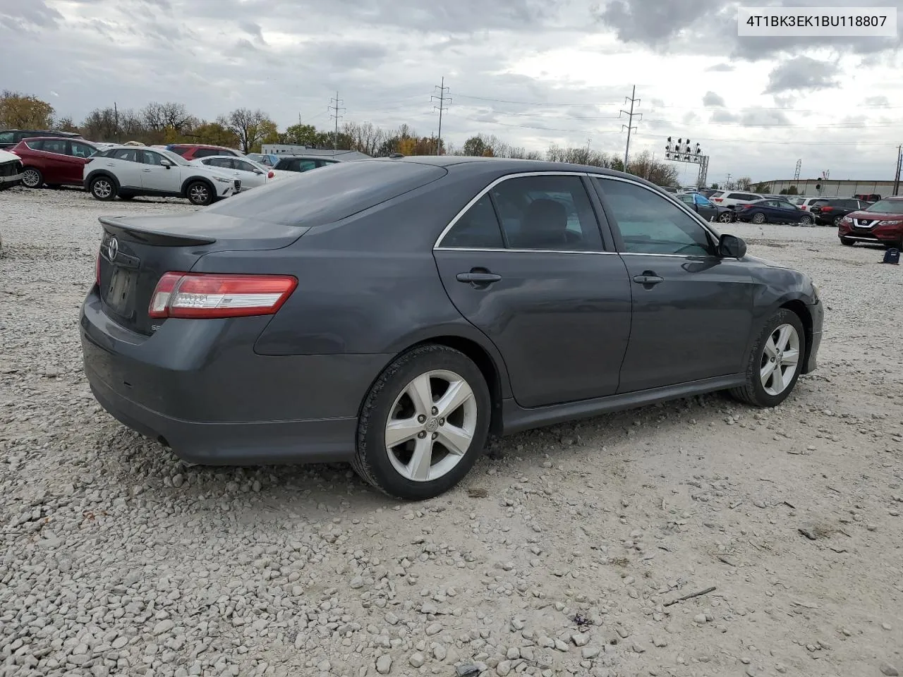 2011 Toyota Camry Se VIN: 4T1BK3EK1BU118807 Lot: 76764814