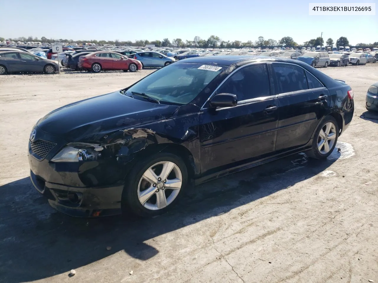 2011 Toyota Camry Se VIN: 4T1BK3EK1BU126695 Lot: 76870774