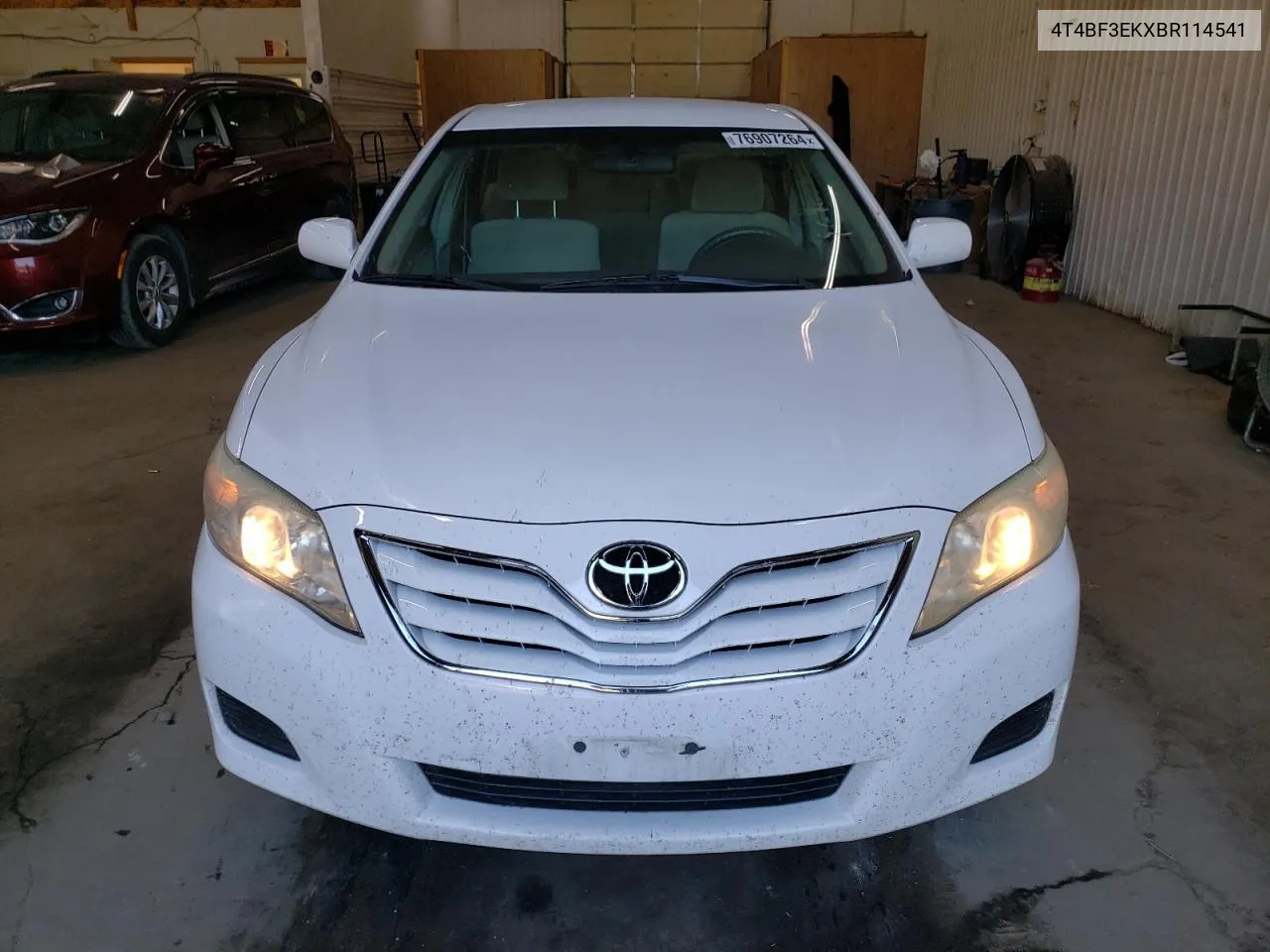 2011 Toyota Camry Base VIN: 4T4BF3EKXBR114541 Lot: 76907264