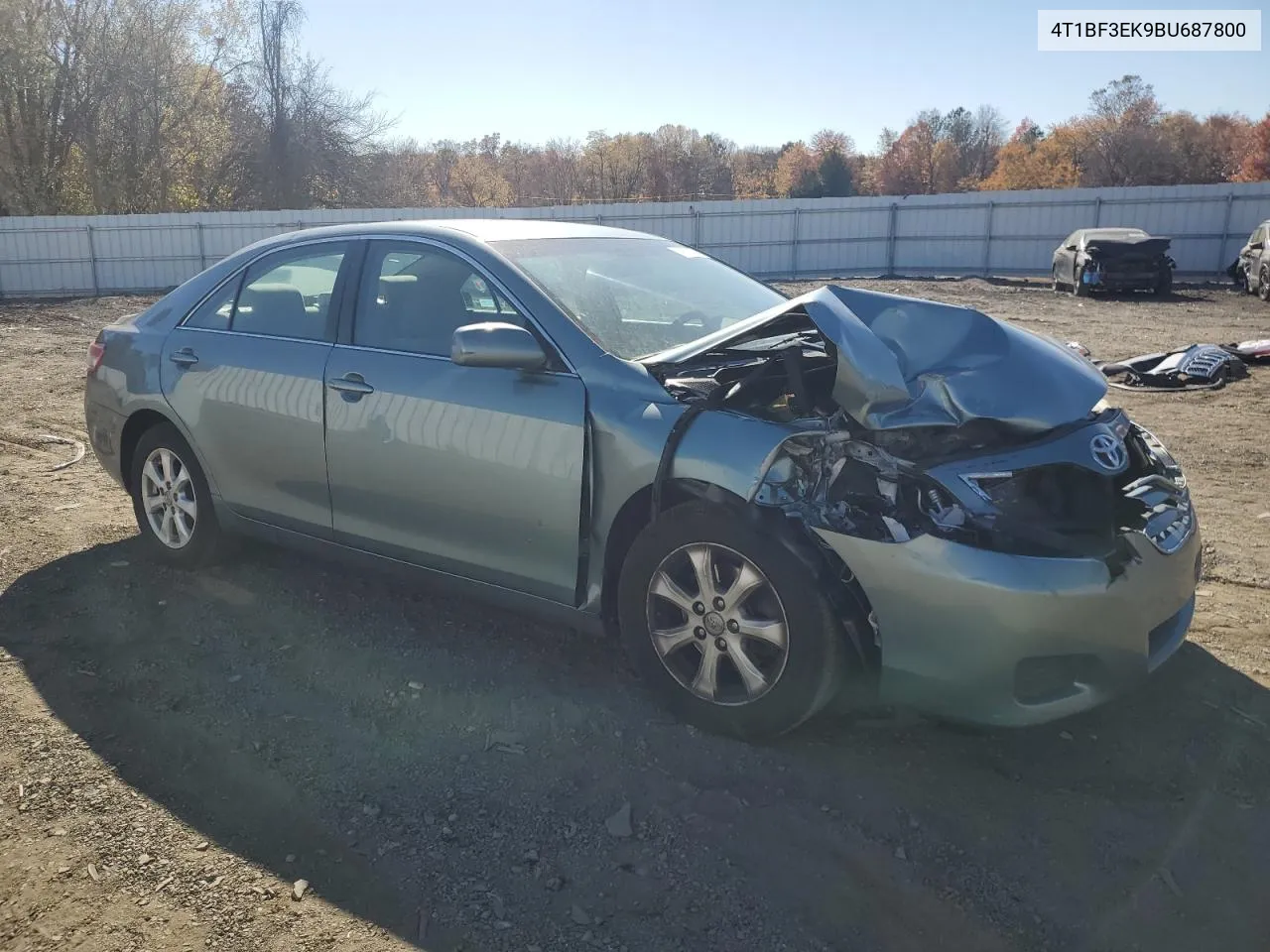 2011 Toyota Camry Base VIN: 4T1BF3EK9BU687800 Lot: 76942724