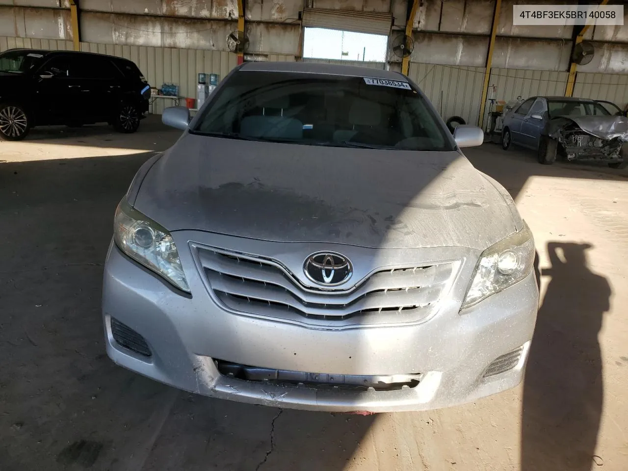 2011 Toyota Camry Base VIN: 4T4BF3EK5BR140058 Lot: 77038534