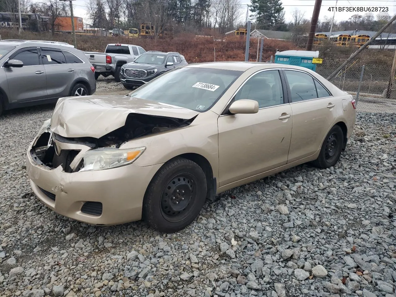 2011 Toyota Camry Base VIN: 4T1BF3EK8BU628723 Lot: 77138684