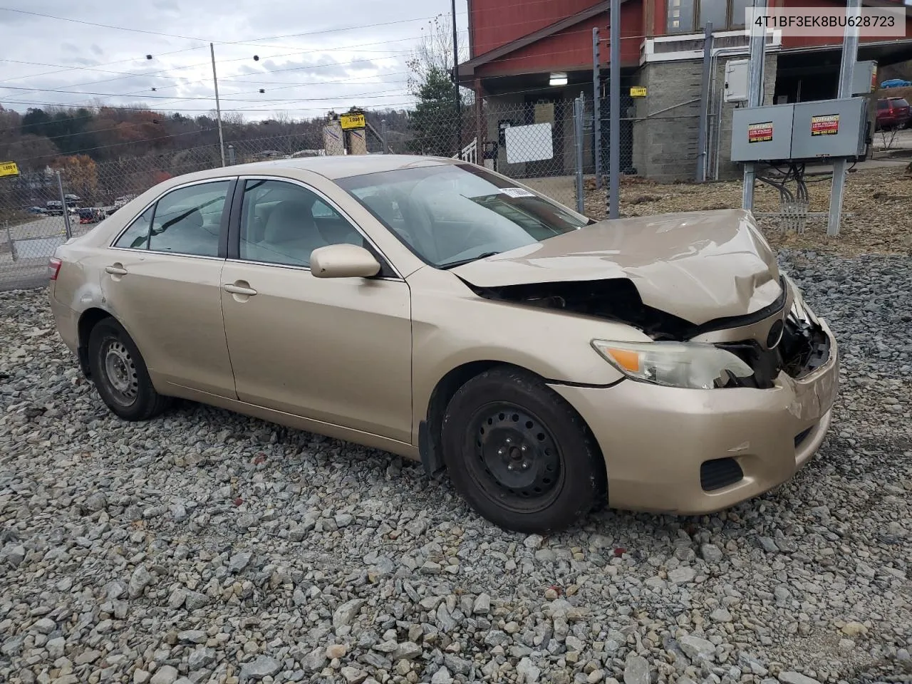 2011 Toyota Camry Base VIN: 4T1BF3EK8BU628723 Lot: 77138684