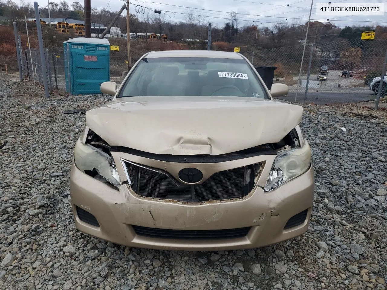 2011 Toyota Camry Base VIN: 4T1BF3EK8BU628723 Lot: 77138684