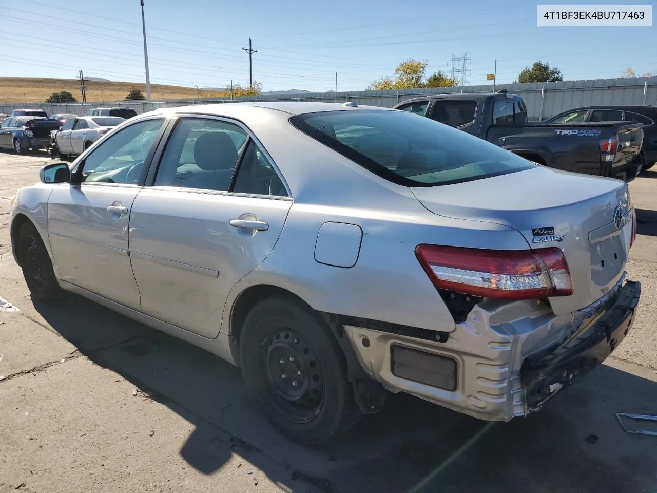 2011 Toyota Camry Base VIN: 4T1BF3EK4BU717463 Lot: 77174054