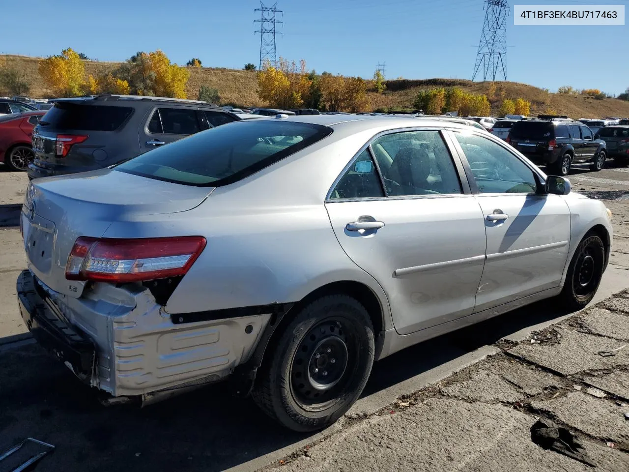 2011 Toyota Camry Base VIN: 4T1BF3EK4BU717463 Lot: 77174054