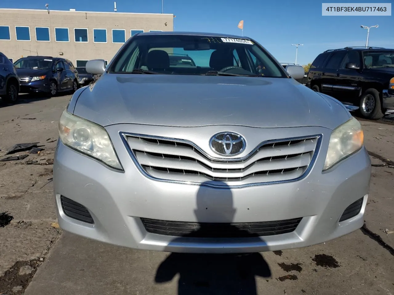 2011 Toyota Camry Base VIN: 4T1BF3EK4BU717463 Lot: 77174054