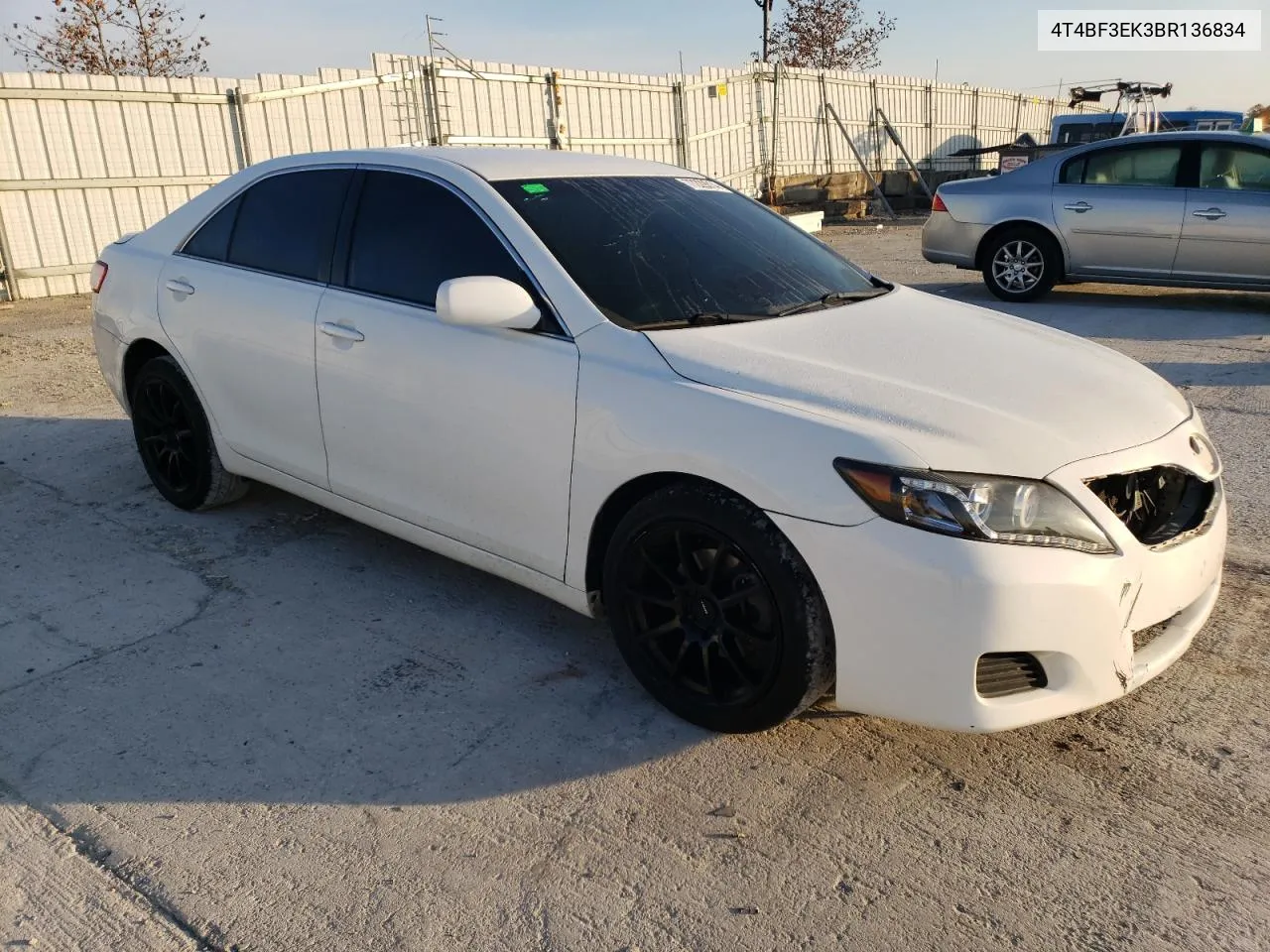 2011 Toyota Camry Base VIN: 4T4BF3EK3BR136834 Lot: 77229014