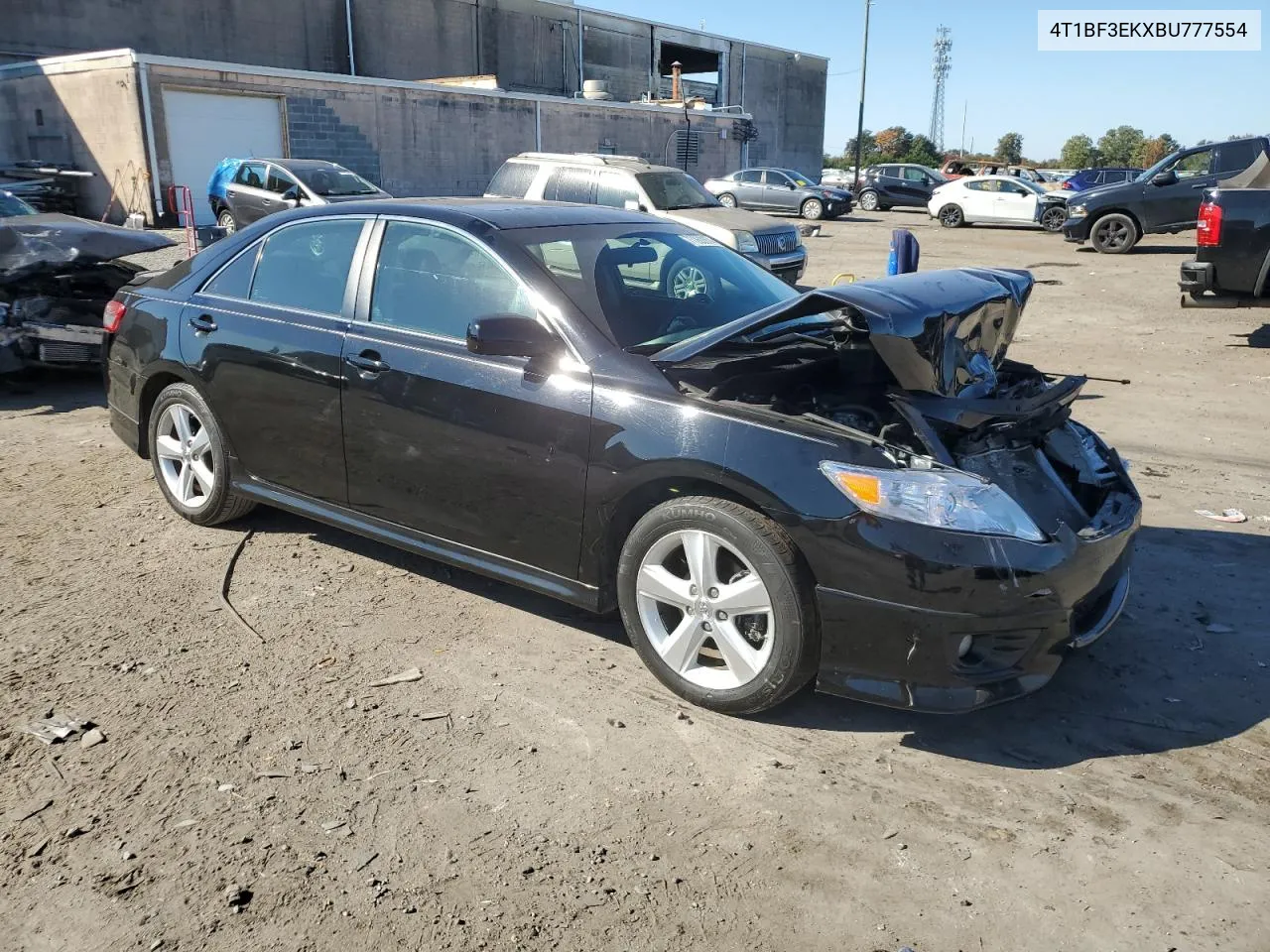 2011 Toyota Camry Base VIN: 4T1BF3EKXBU777554 Lot: 77262874