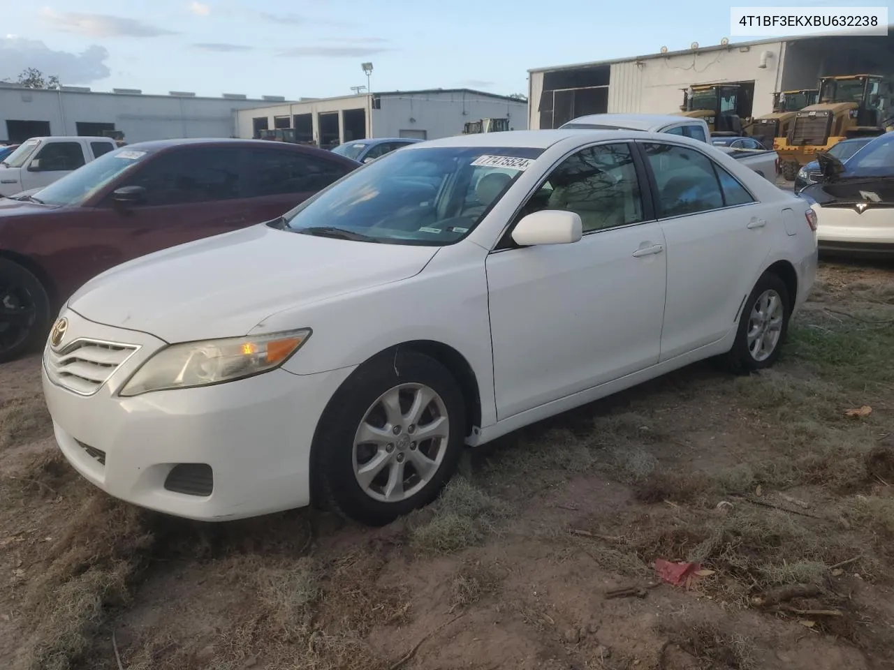 2011 Toyota Camry Base VIN: 4T1BF3EKXBU632238 Lot: 77475524