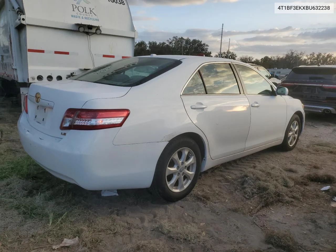 2011 Toyota Camry Base VIN: 4T1BF3EKXBU632238 Lot: 77475524