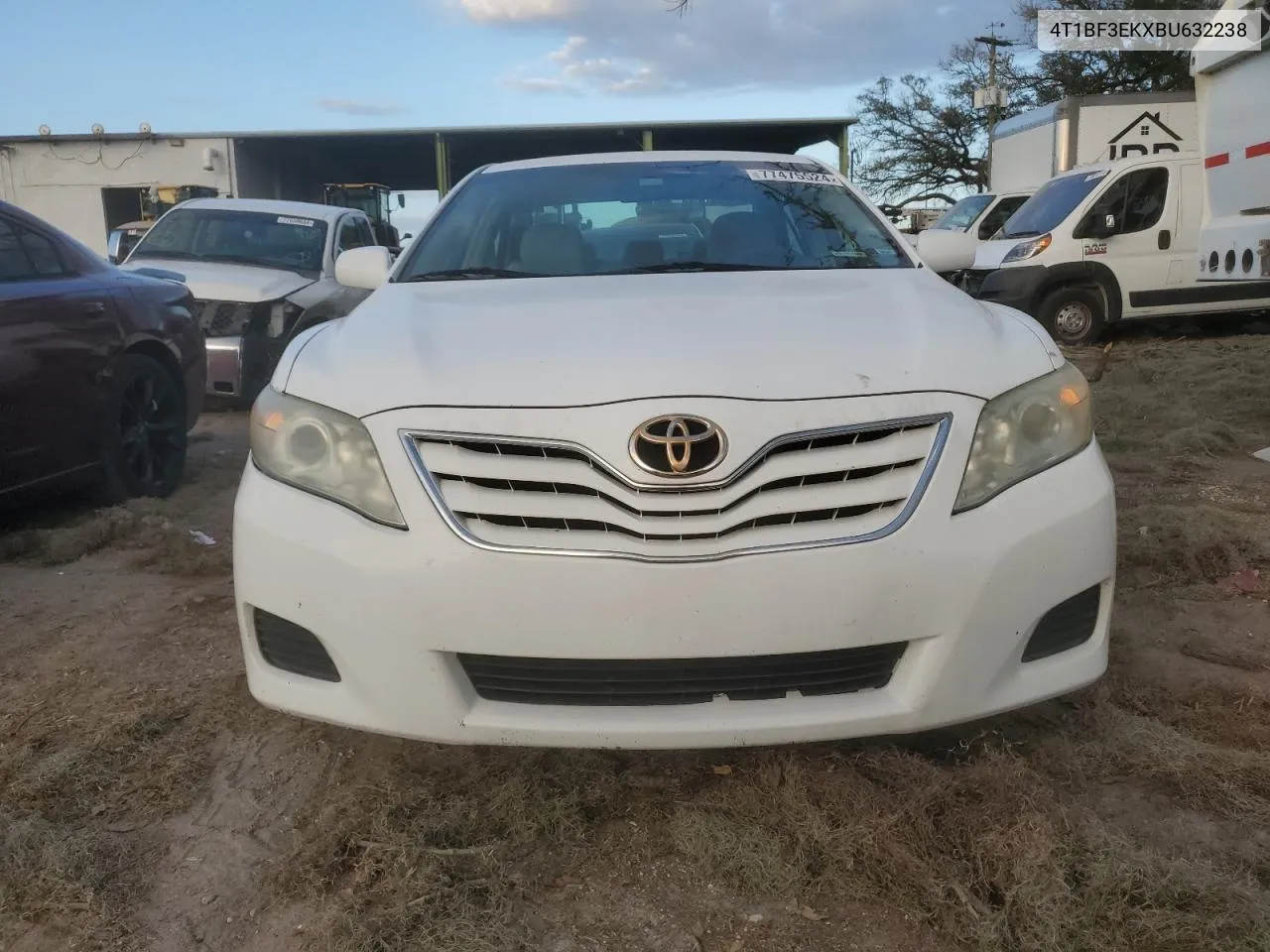 2011 Toyota Camry Base VIN: 4T1BF3EKXBU632238 Lot: 77475524