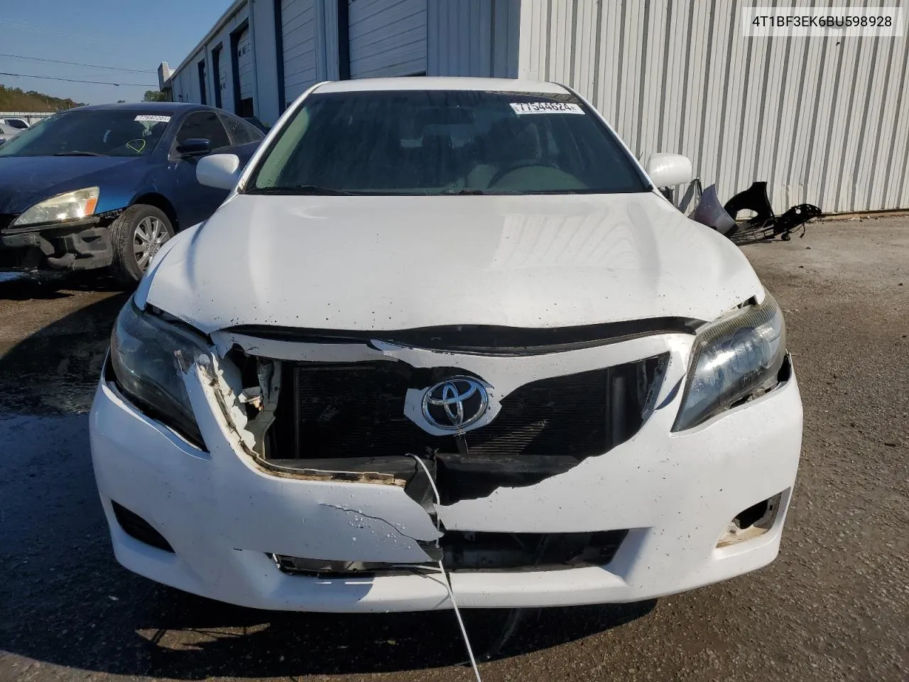 2011 Toyota Camry Base VIN: 4T1BF3EK6BU598928 Lot: 77544624