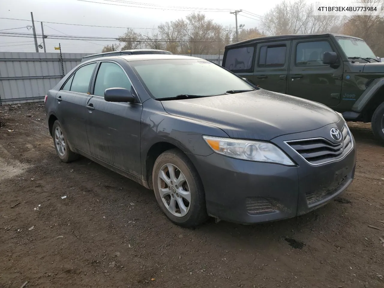 2011 Toyota Camry Base VIN: 4T1BF3EK4BU773984 Lot: 77582014