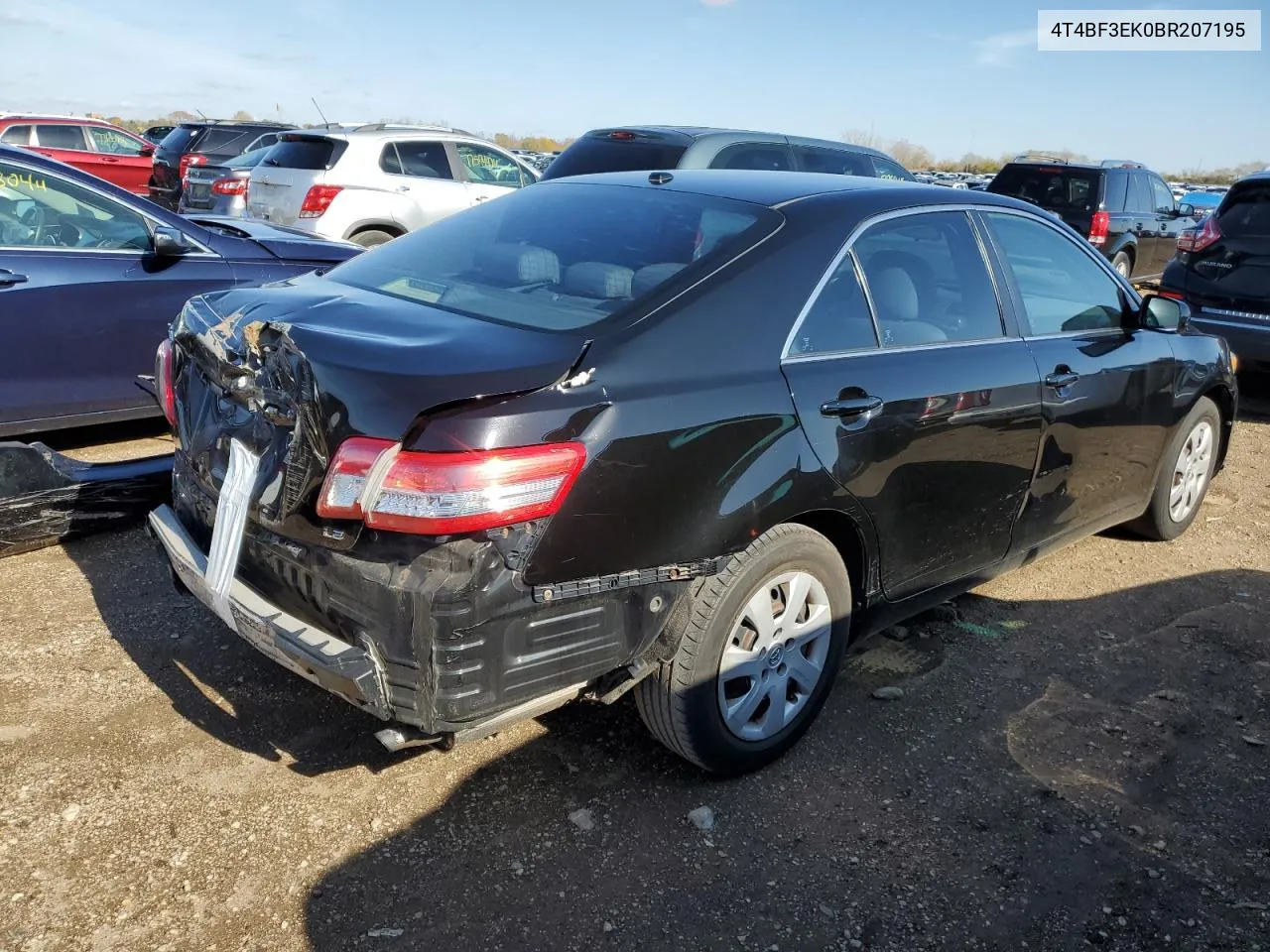 2011 Toyota Camry Base VIN: 4T4BF3EK0BR207195 Lot: 77593294