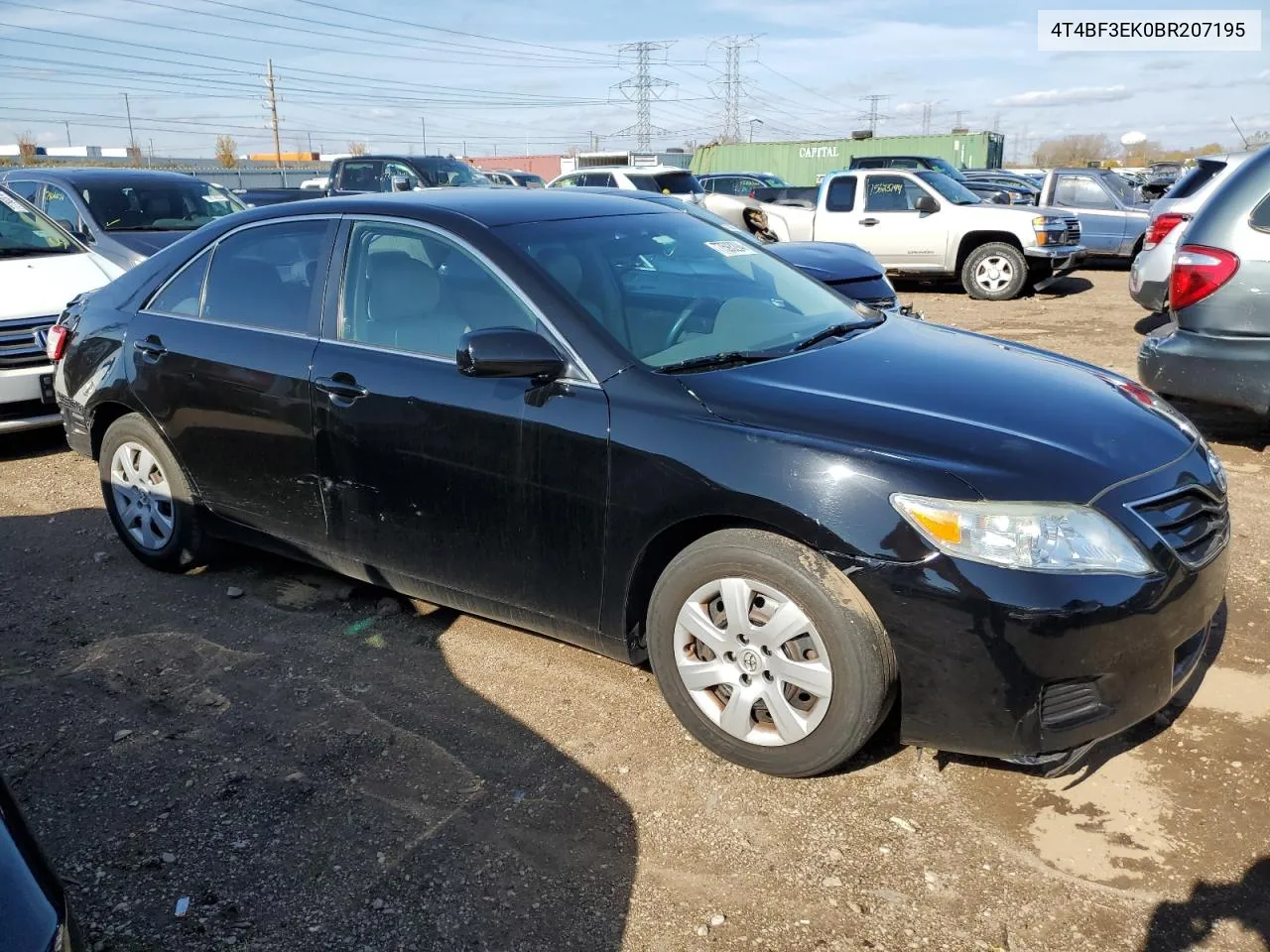 2011 Toyota Camry Base VIN: 4T4BF3EK0BR207195 Lot: 77593294